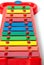 Xylophone metallophone for kids selective focus