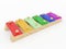 Xylophone musical toy
