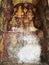 Y2022- Ratchaburana historical temple with ancients murals painting of archeology