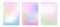 Y2k aesthetic holographic gradient background. Blue and pink mesh texture. Pearlescent color vector poster. Holo blur