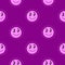 Y2k glamour pink seamless pattern. Backgrounds in trendy 2000s emo girl kawaii style. Smile. 90s, 00s aesthetic.