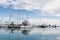 Yacht boat docking port