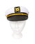 Yacht Captain Hat Isolated with a Clipping Path