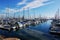 Yacht harbor in Long Beach, California