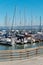 Yacht marina parking in San Francisco USA