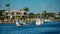 A yacht in Mooloolaba suffered during a storm and partially sunk