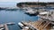 Yacht parking spots in Mediterranean resort, expensive sea transport, elite life