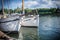 Yacht at the pier, Stockholm, Sweden