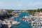 The yacht port, Ciutadella de Menorca, Menorca, Spain