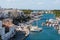 The yacht port, Ciutadella de Menorca, Menorca, Spain