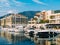 Yacht Porto Montenegro. Elite area of Tivat
