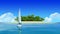 Yacht Sailing Island Travel Intro