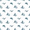 yacht seamless pattern