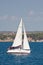 Yacht. Seascape. Croatia