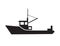 Yacht ship object pleasure vessel silhouette