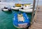 Yacht tenders and a water taxi in the caribbean