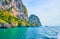 Yacht trip along Chicken and Koh Poda Islands, Ao Nang, Thailand