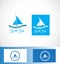 Yacht yachting boat ship logo