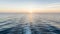 Yachting adventure at dawn, tranquil seascape reflects beauty in nature generated by AI