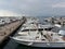 Yachting boats moored at the port of Agropoli