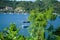 yachting in carribbean sea shore outdoor water