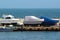 Yachts ashore in a boatyard