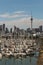 Yachts in Auckland marina