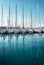 Yachts in the bay docks at Trogir town, Dalmatia, Croatia