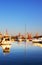 Yachts on the berth in Black sea, Odessa, Ukraine