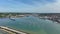 Yachts and Boats in the Estuary at Cowes on the Isle of Wight UK