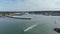 Yachts and Boats in the Estuary at Cowes on the Isle of Wight UK