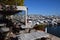 Yachts and boats in Golfe Juan marina, South of France