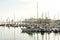 Yachts and boats in Heraklion port Greece