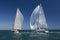 Yachts Compete In Team Sailing Event