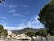 Yachts destroyed by storm hurrican in Rapallo, Italy