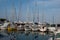 Yachts in dock