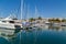 Yachts docking at marina in Oeiras