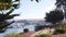 Yachts in harbor or bay, Monterey marina, Old Fishermans Wharf, California coast