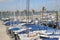 Yachts in the harbor of Cascais, Portugal