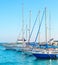 Yachts in Larnaca marina, Cyprus