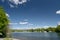 Yachts and launches moored on Windermere at Sawrey, Lake District