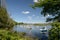 Yachts and launches moored on Windermere at Sawrey, Lake District