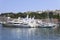 Yachts in the marina in Monaco