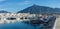 Yachts marina on sunrise in Banus, Marbella, Spain