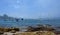 Yachts in North Harbour at Fourty Baskets Beach