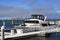 Yachts on a pier