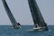 Yachts race at Malaga, Spain