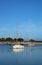 Yachts in River Conwy, Deganwy, North Wales