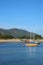 Yachts in River Conwy, Deganwy, North Wales