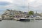 Yachts in Salem Harbor, MA, USA